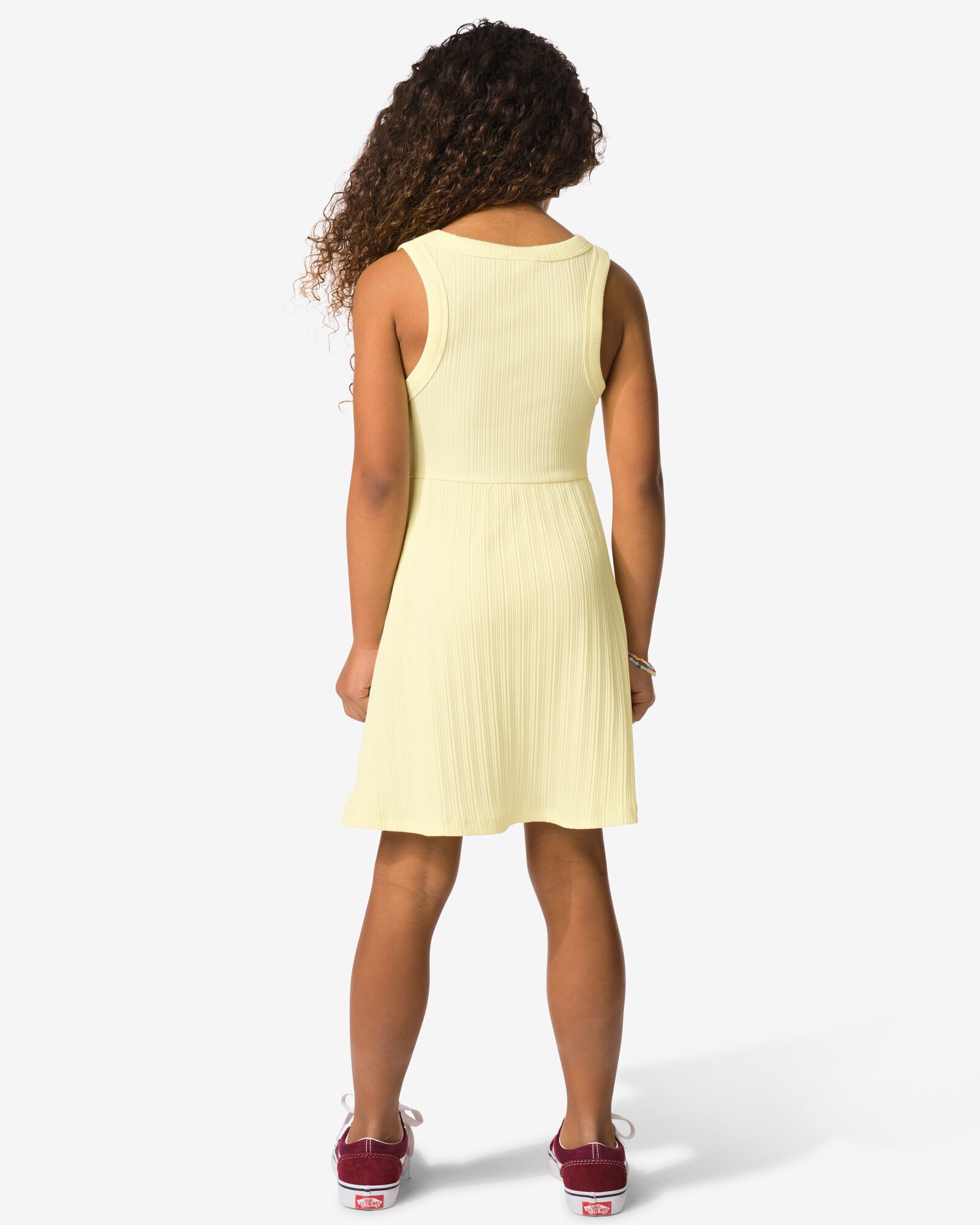 robe enfant trap&egrave;ze c&ocirc;tel&eacute;e jaune p&acirc;le jaune p&acirc;le - 30849118LIGHTYELLOW - HEMA