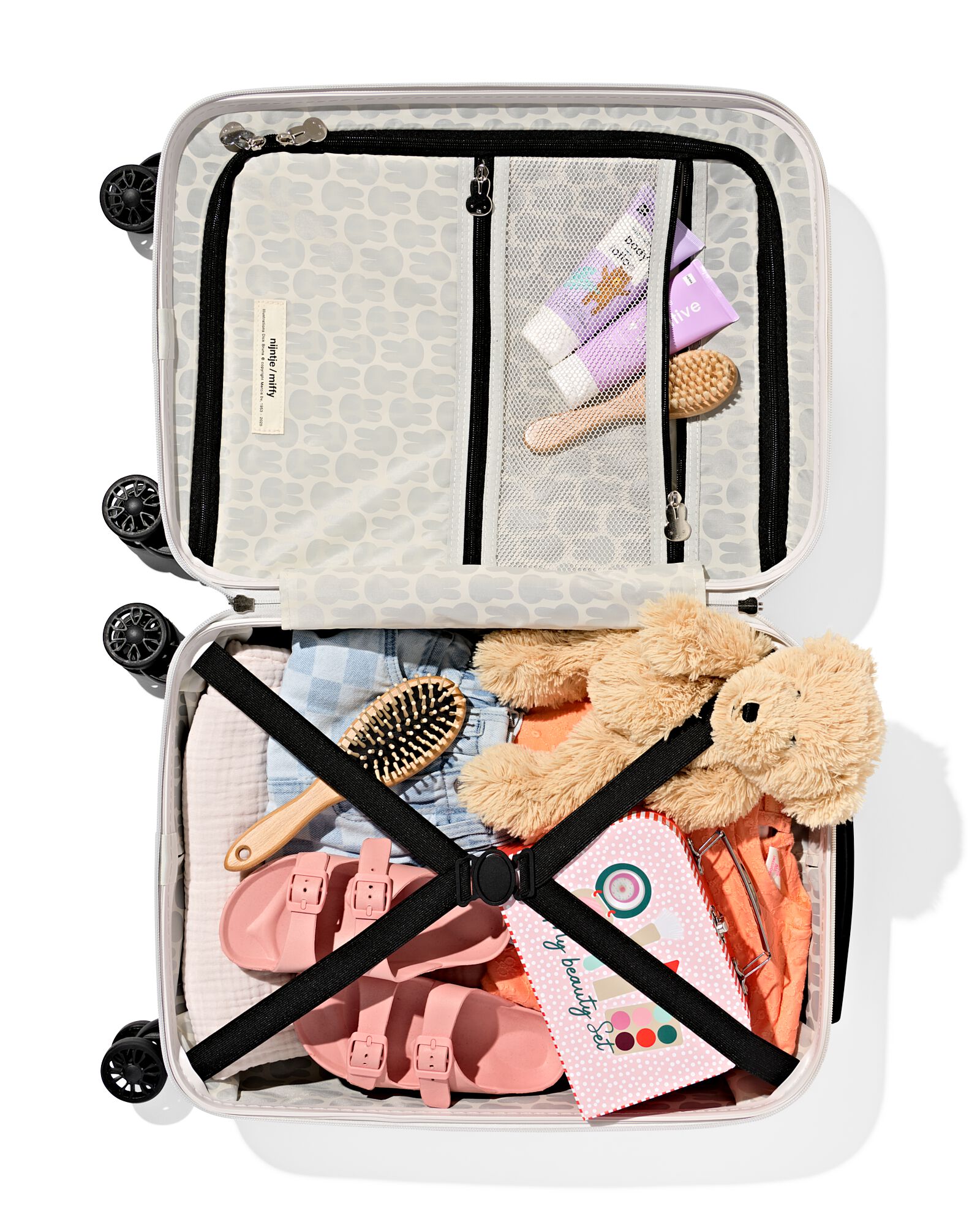 valise miffy S gris chaud - 18640071 - HEMA