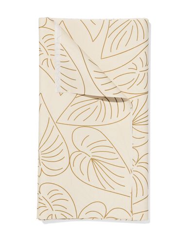 Tischdecke botanisch Gold - 14200314 - HEMA