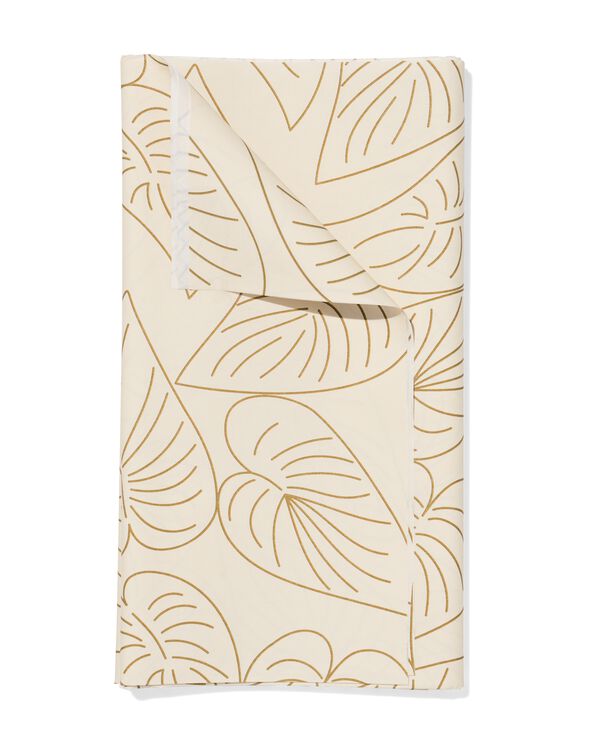 Tischdecke botanisch Gold - 14200314 - HEMA