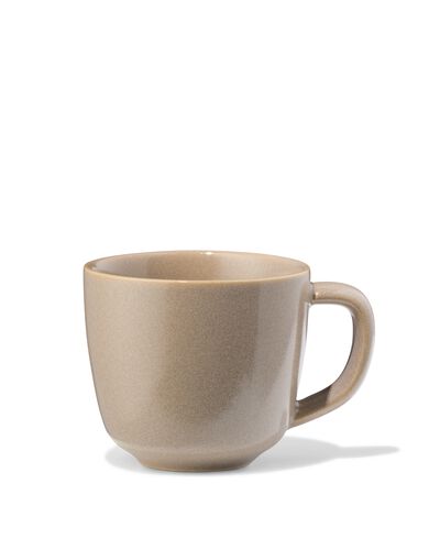 espressokopje 90ml Puur aardewerk beige - 80660317 - HEMA