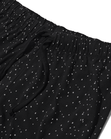 pyjama femme en coton noir noir - 1000030234 - HEMA