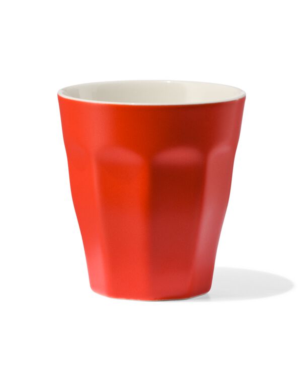 Becher Mirabeau, matt, orange, 250 ml - 9602625 - HEMA