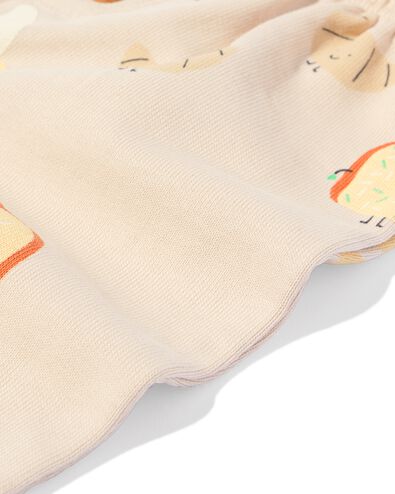 newborn broek ontbijt ecru ecru - 33445120ECRU - HEMA