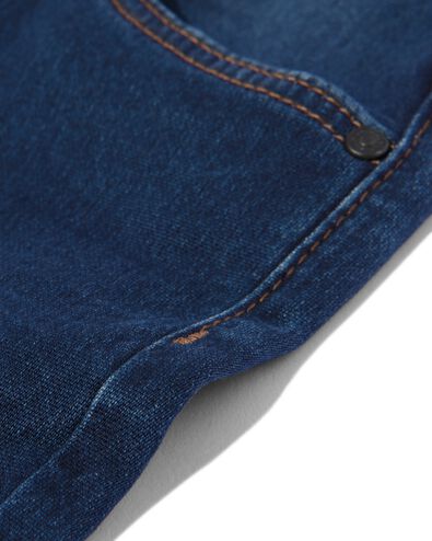 kindershort jogdenim donkerblauw donkerblauw - 1000023208 - HEMA
