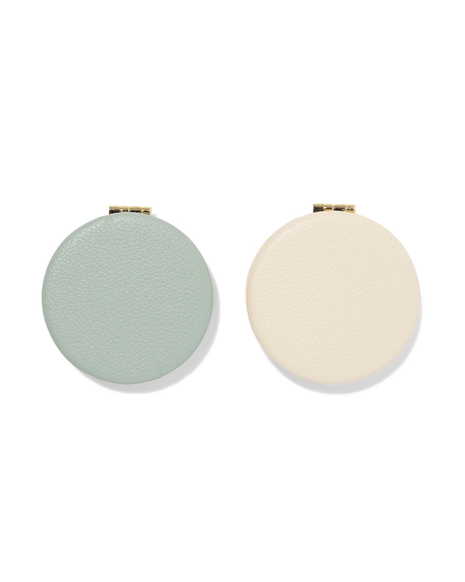 miroir pliant 7x7.5cm simili cuir - 60100532 - HEMA