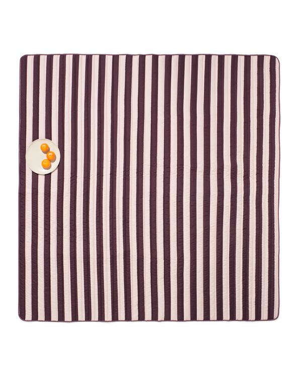 couverture de pique-nique 200 x 200&thinsp;cm rayures - 41800253 - HEMA