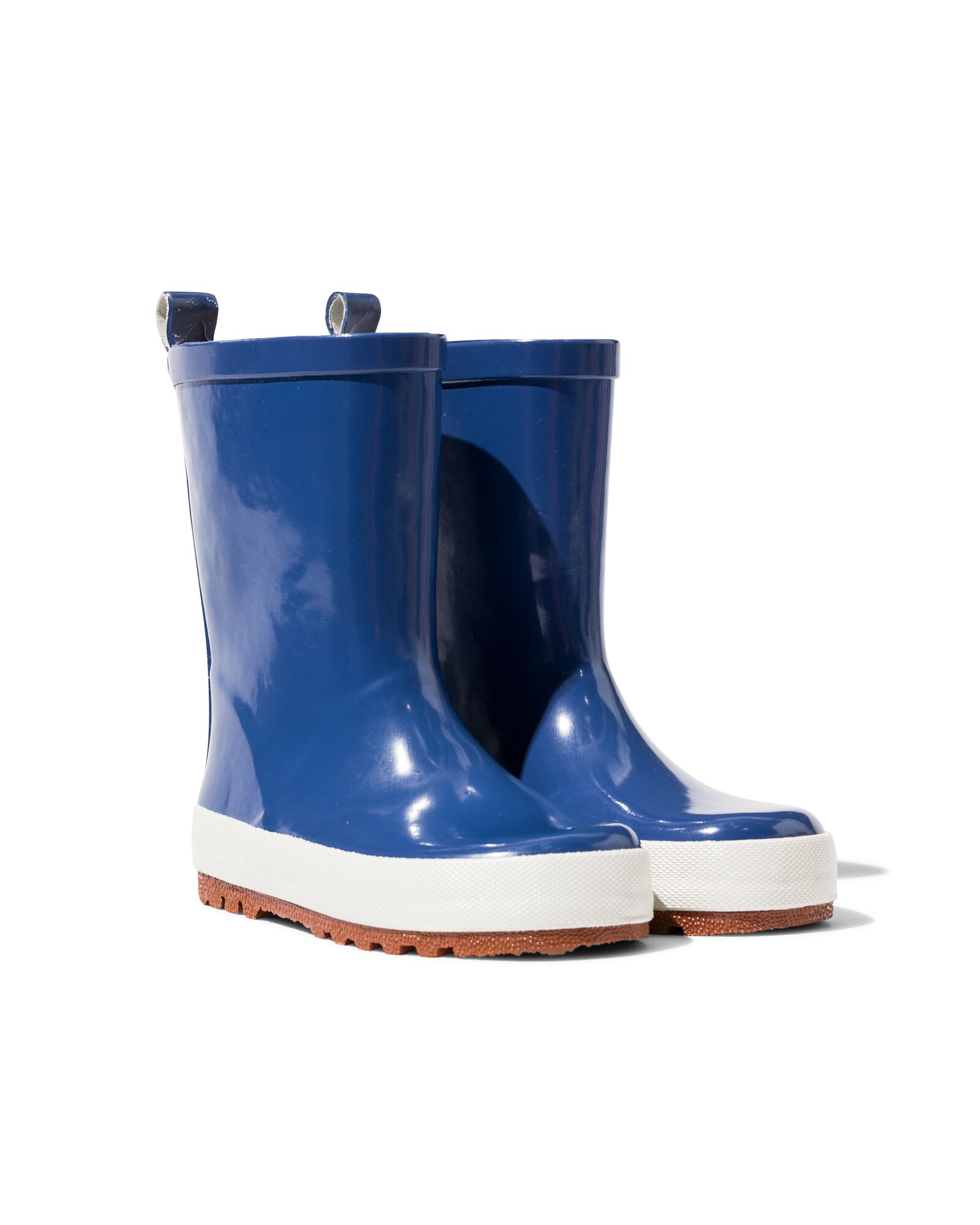 bottes de pluie enfant caoutchouc bleu - HEMA
