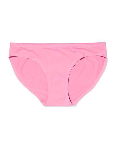 slip femme seconde peau microfibre rose rose - 19602415PINK - HEMA