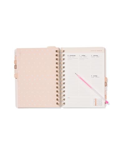 agenda scolaire 2026-2027 15,7x20,7cm c&oelig;ur - 14505665 - HEMA