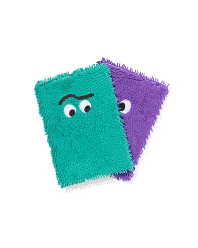 carnet A5 monstre peluche - 14126011 - HEMA