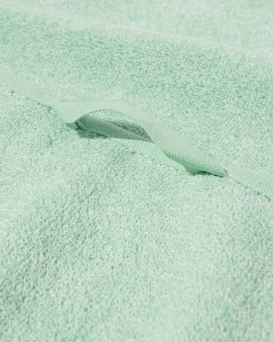 serviettes de bain - qualit&eacute; &eacute;paisse vert serviette 50 x 100 - 5200363 - HEMA