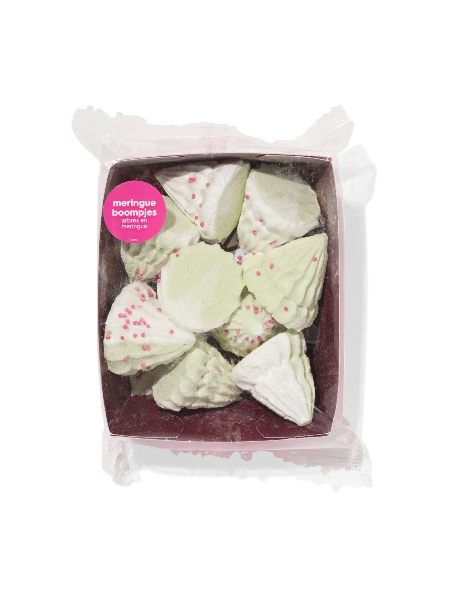 meringue kerstboom champagne 60g - 24552500 - HEMA