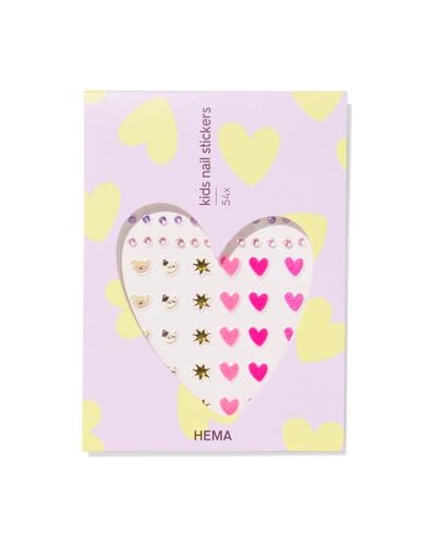 autocollants d'ongles enfant - 5 pièces - 11270102 - HEMA