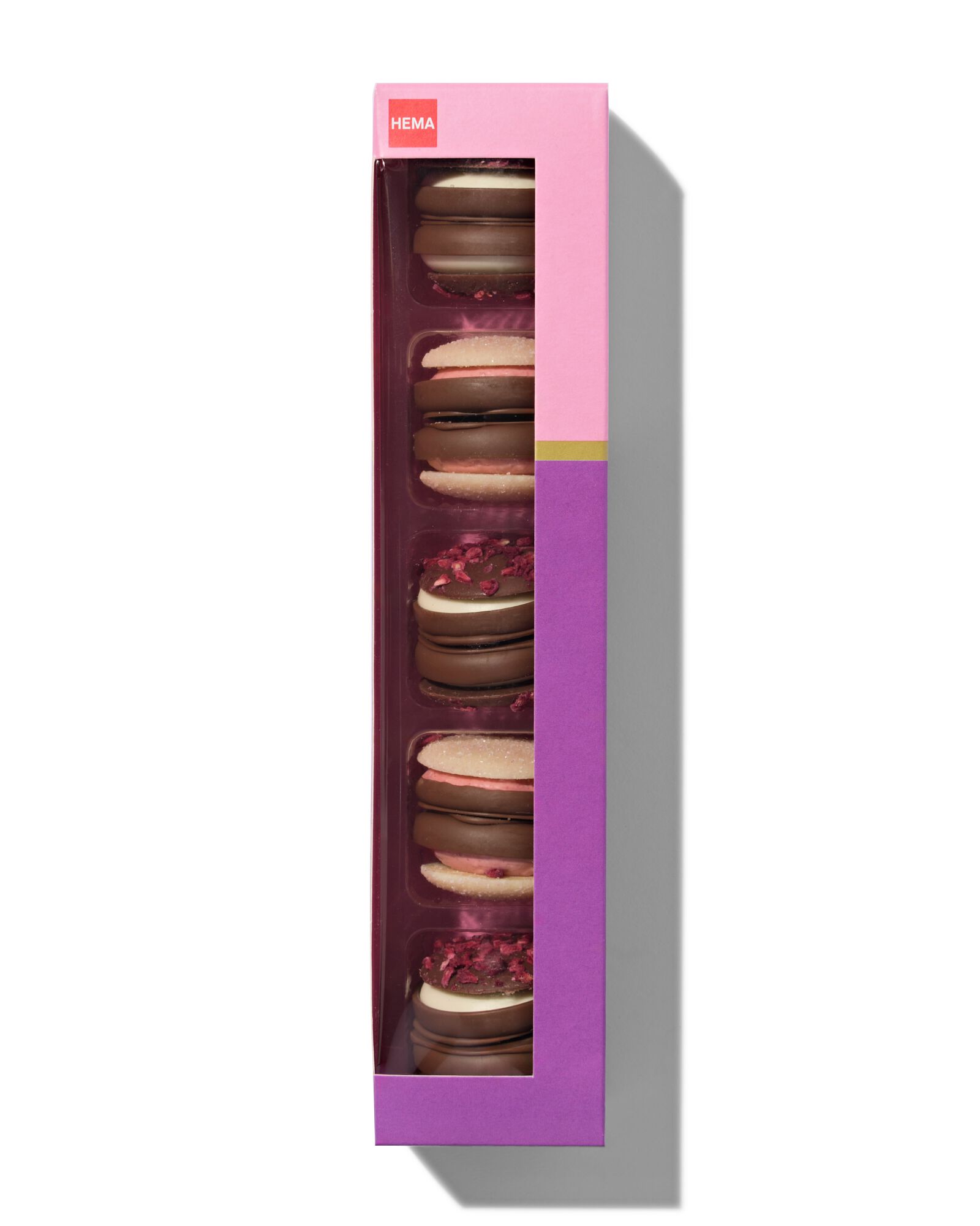 macarons chocolade - 10350084 - HEMA