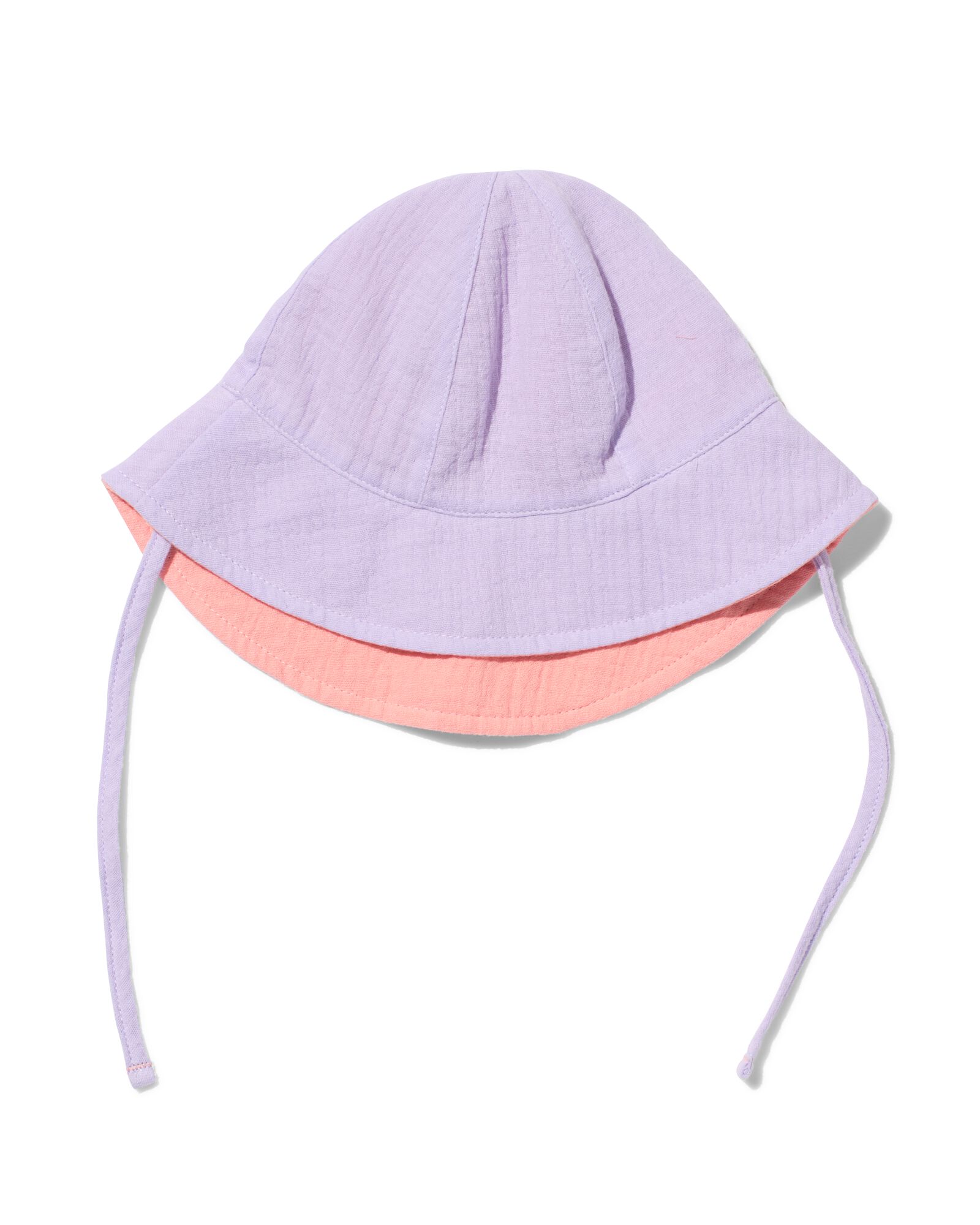 baby zonnehoed mousseline lila - 33250090LILAC - HEMA