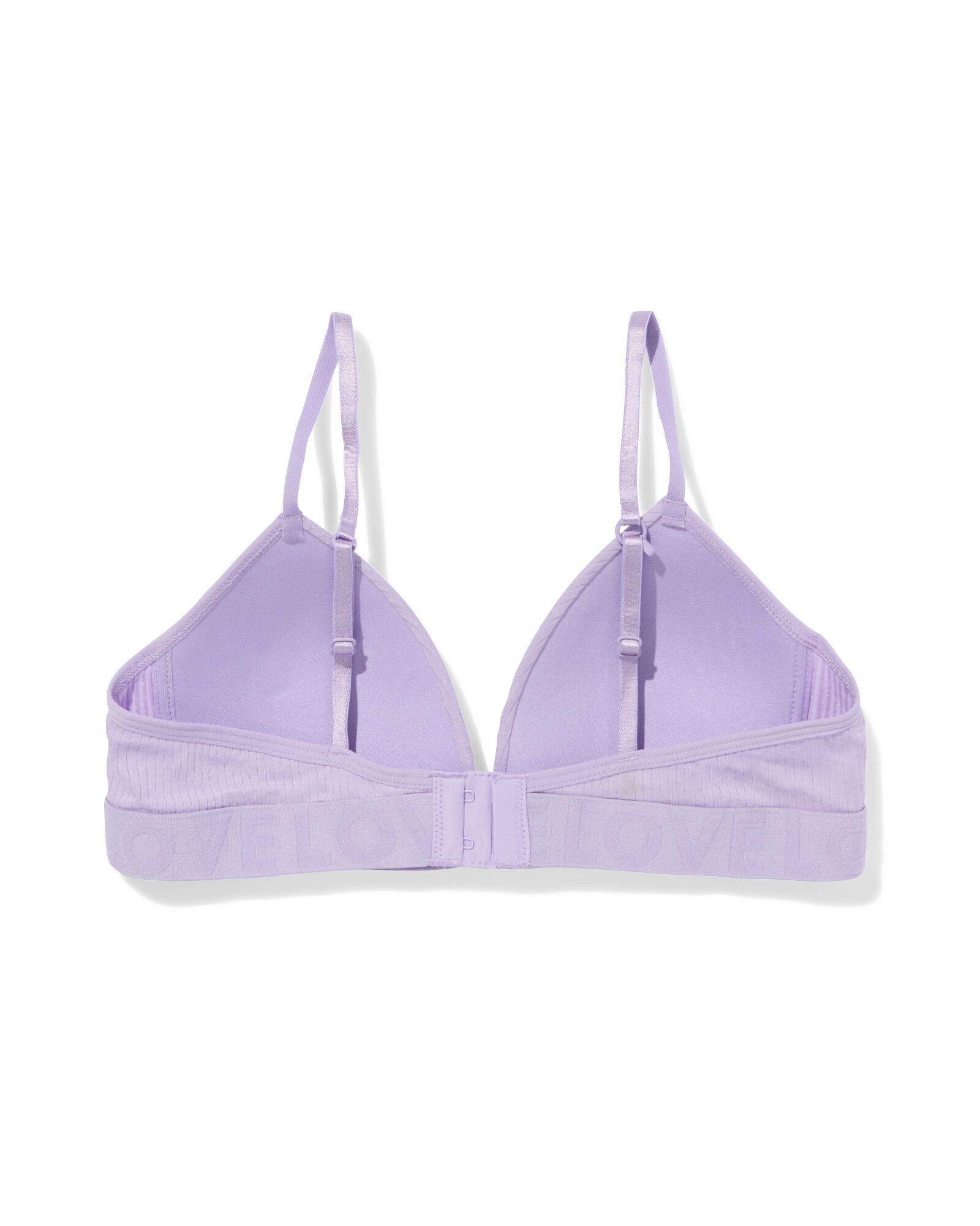 voorgevormde bh zonder beugel lavendel lavendel - 21900130LAVENDER - HEMA