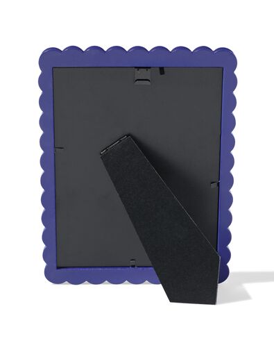 fotolijst 15x20cm blauw hout bolletjes - 13625014 - HEMA