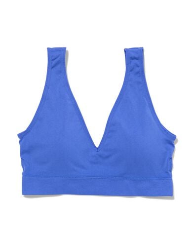 haut sans couture et sans armature  bleu cobalt bleu cobalt - 21920805COBALTBLUE - HEMA