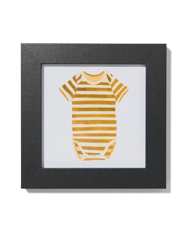 fotolijst 10x10cm zwart hout zwart 10 x 10 - 2000000396 - HEMA