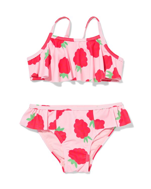 bikini enfant framboise rose - 22250170PINK - HEMA