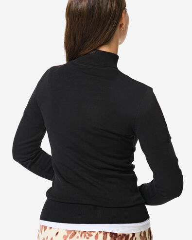 Damen-Rolli schwarz - 1000015659 - HEMA