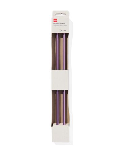 breinaalden 8mm - 2 stuks - 60760061 - HEMA