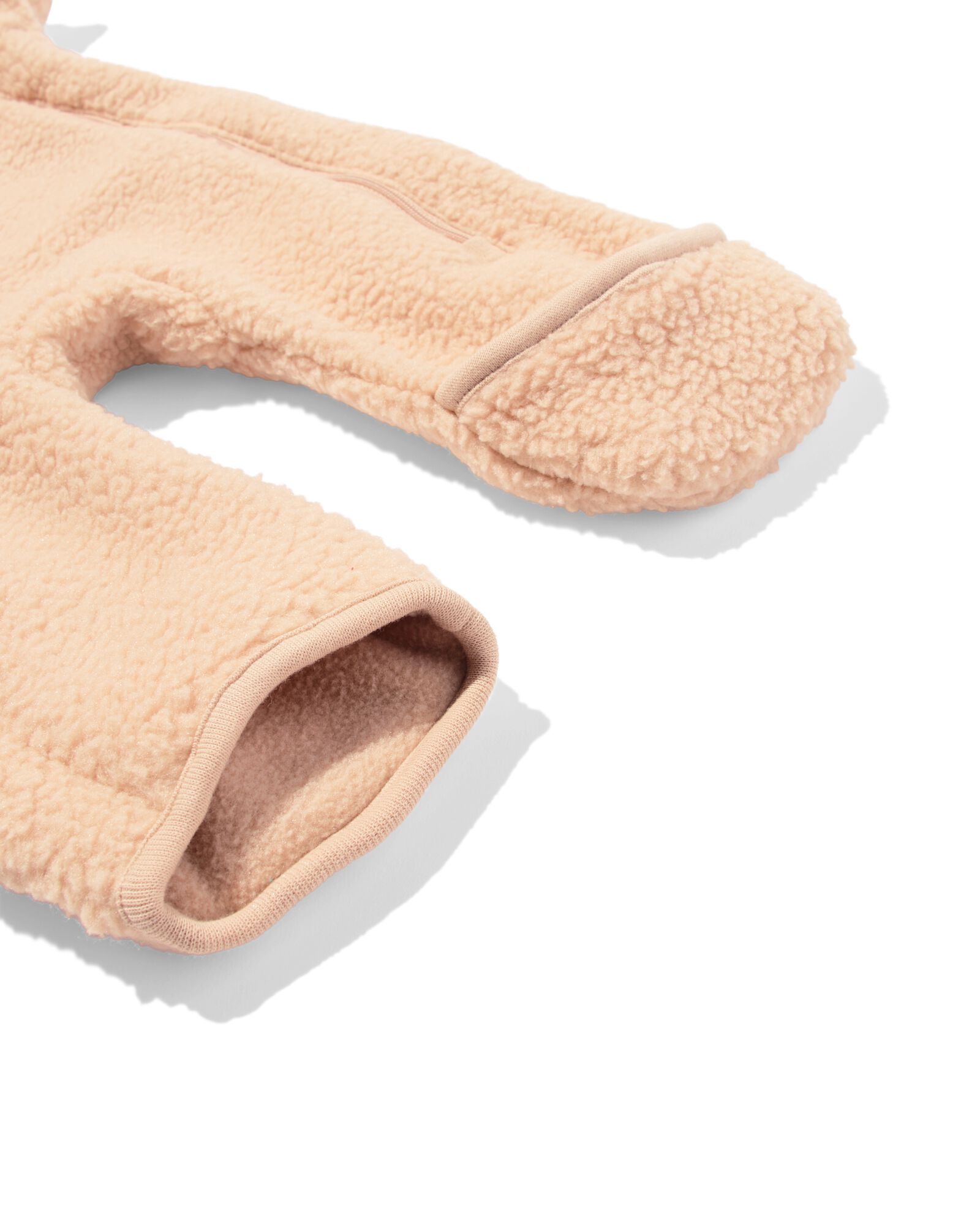 barboteuse nouveau-n&eacute; en peluche sable sable - 33435520SAND - HEMA