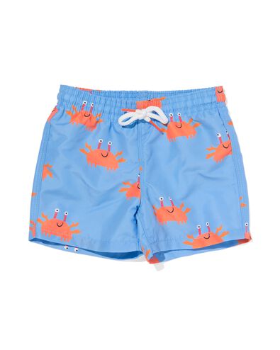 maillot de bain bébé crabes bleu 86/92 - 33279978 - HEMA