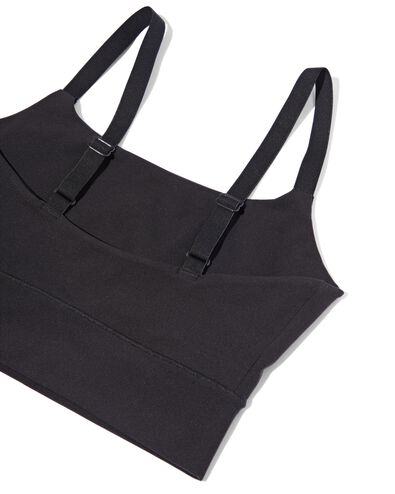 haut non pr&eacute;form&eacute; sans armatures lissant noir - 21830320BLACK - HEMA