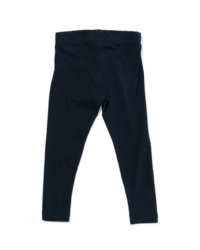 Kinder-Leggings dunkelblau dunkelblau - 1000013678 - HEMA