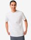 Herren-T-Shirt, Relaxed Fit, Rundhalsausschnitt grau L - 2114132 - HEMA
