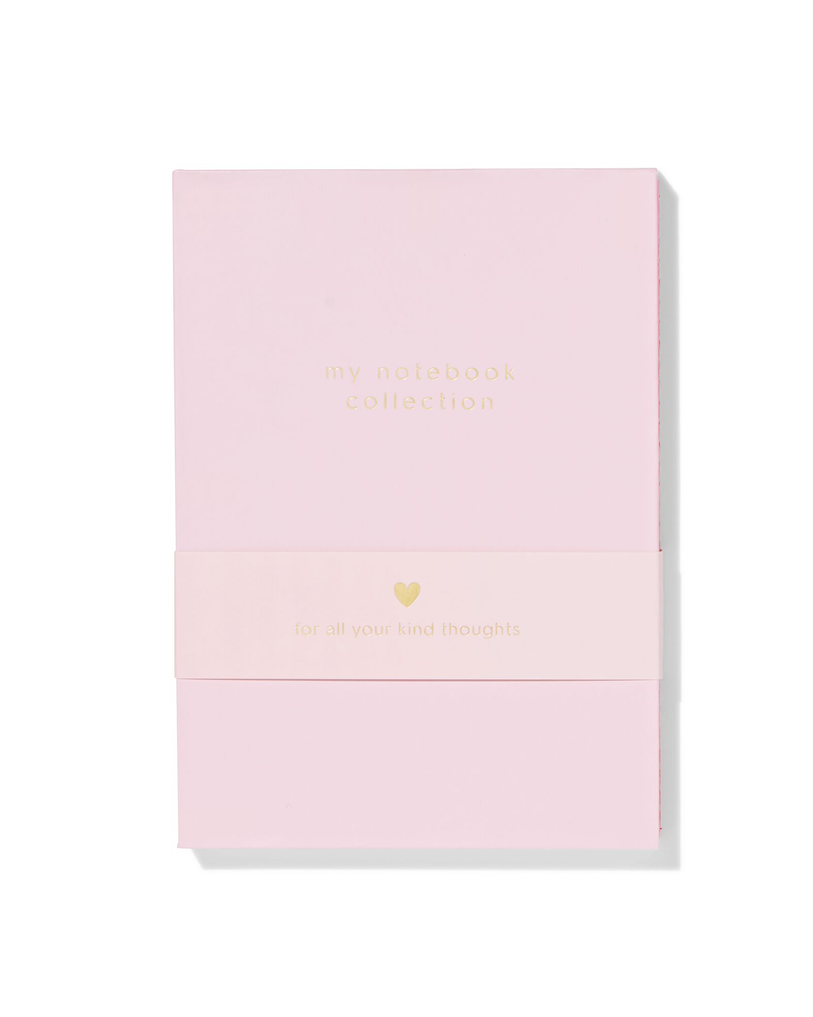 schriften A5 gelinieerd roze - 3 stuks - 14100243 - HEMA