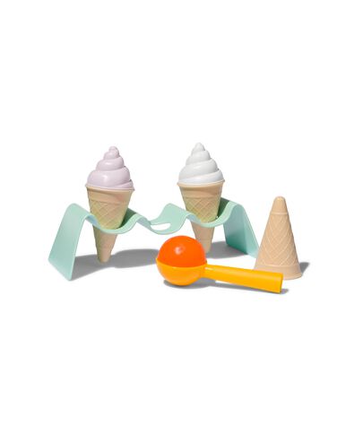 speelgoed ijsjesset bioplastic - 4 stuks - 15170147 - HEMA
