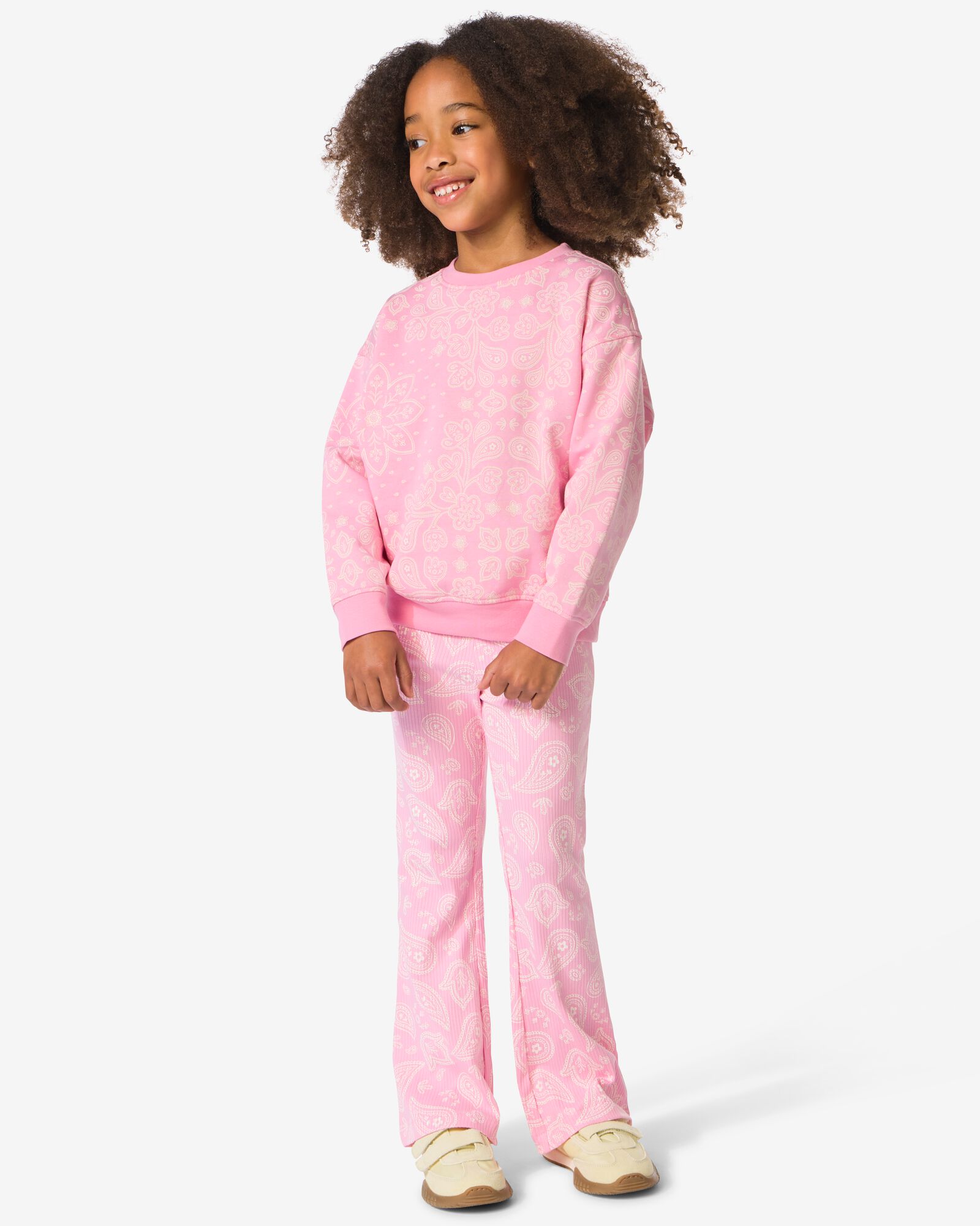 ensemble de v&ecirc;tements enfant c&ocirc;tel&eacute; cachemire rose rose - 30849804PINK - HEMA