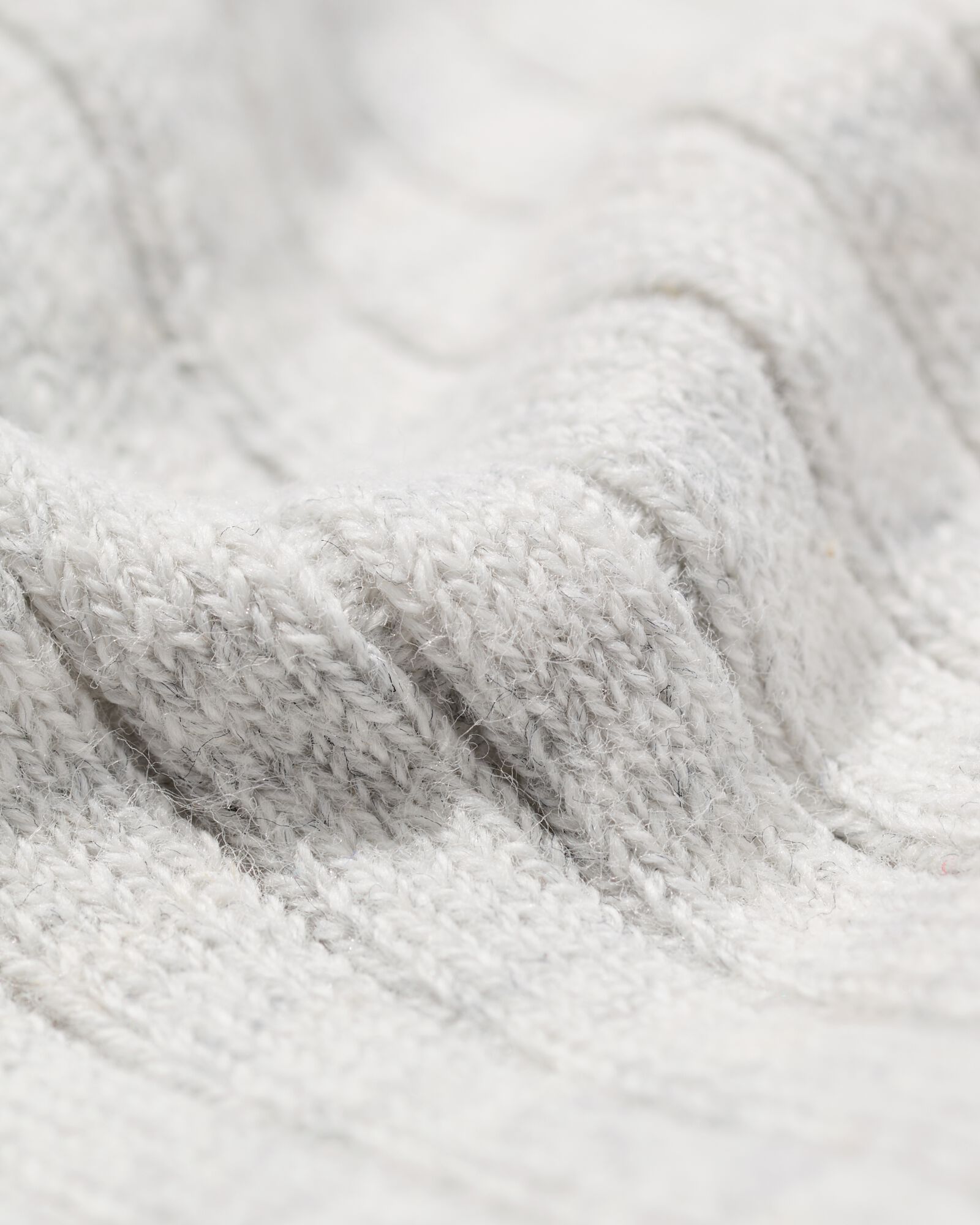 pull c&ocirc;tel&eacute; nouveau-n&eacute; gris chin&eacute; gris chin&eacute; - 33434020GREYMELANGE - HEMA