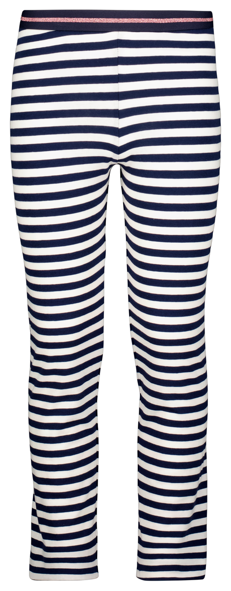pyjama enfant coton stretch rayures bleu bleu - 1000026561 - HEMA