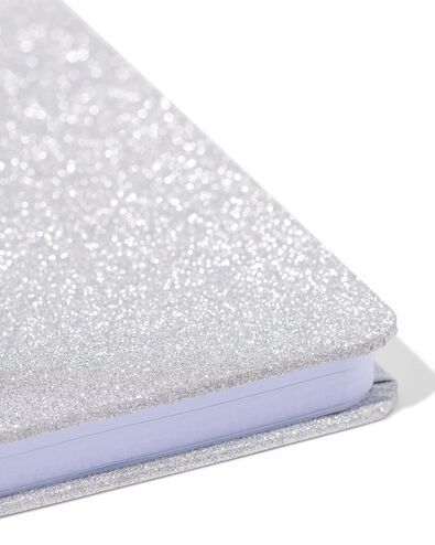 carnet A5 ligné paillettes