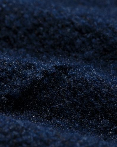 damestrui Fyra gebreid  donkerblauw donkerblauw - 36207240DARKBLUE - HEMA