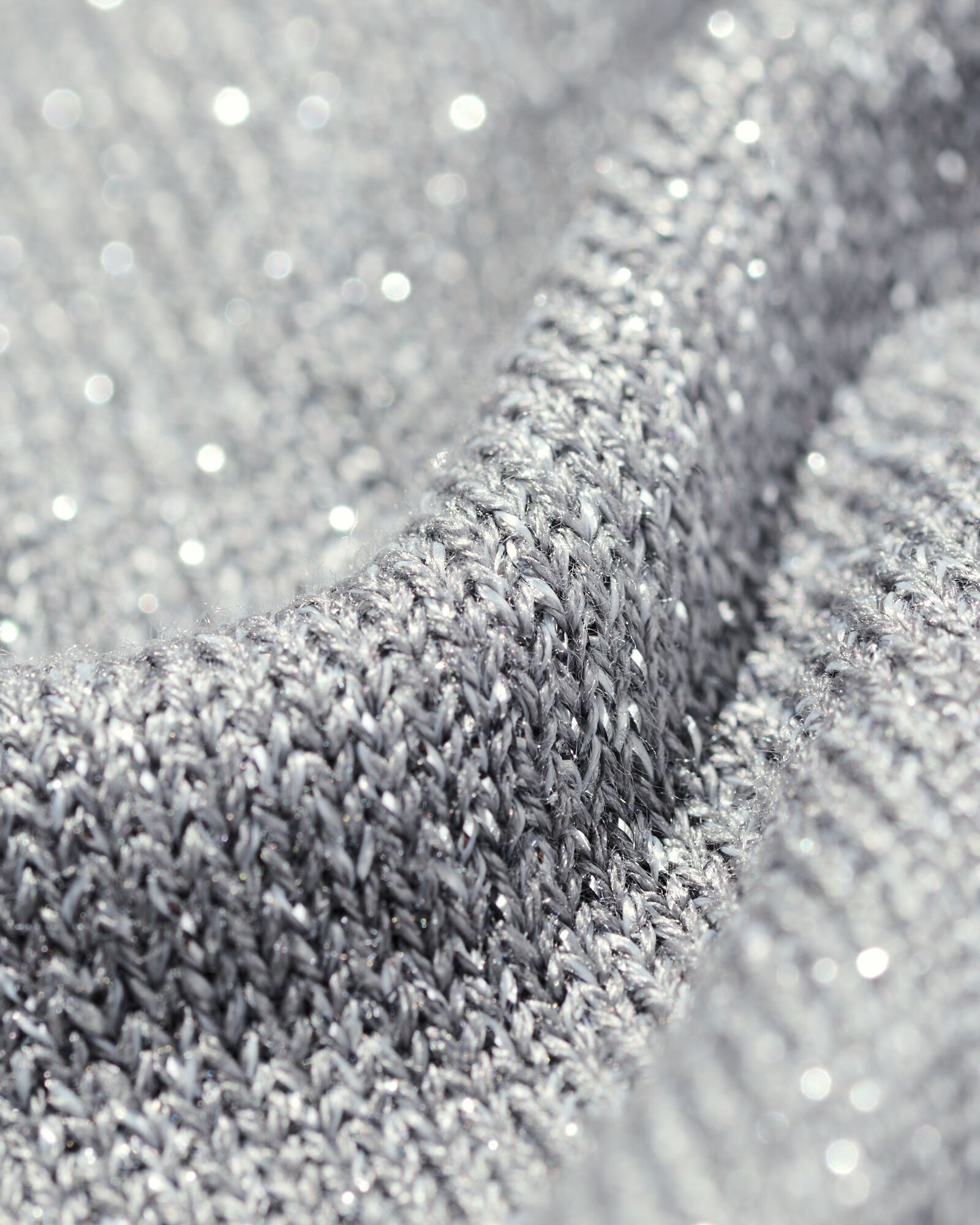 damestrui Lily met glitter grijs grijs - 36279130GREY - HEMA