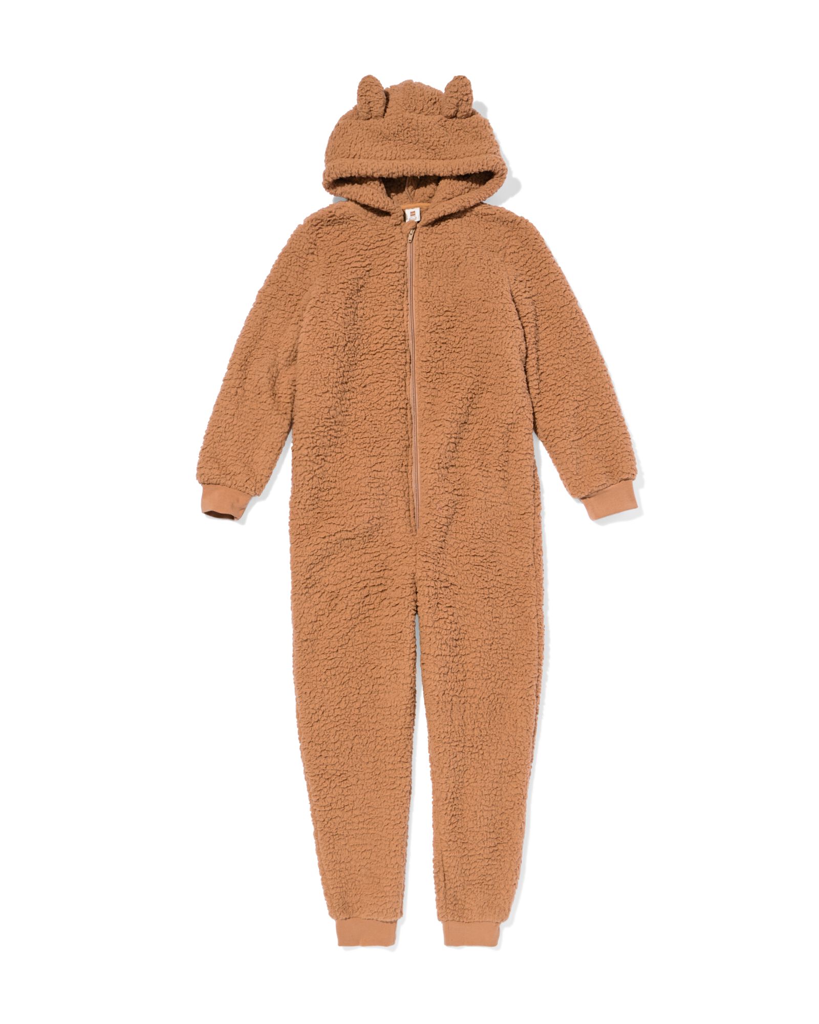 onesie enfant peluche marron marron - 23002250BROWN - HEMA