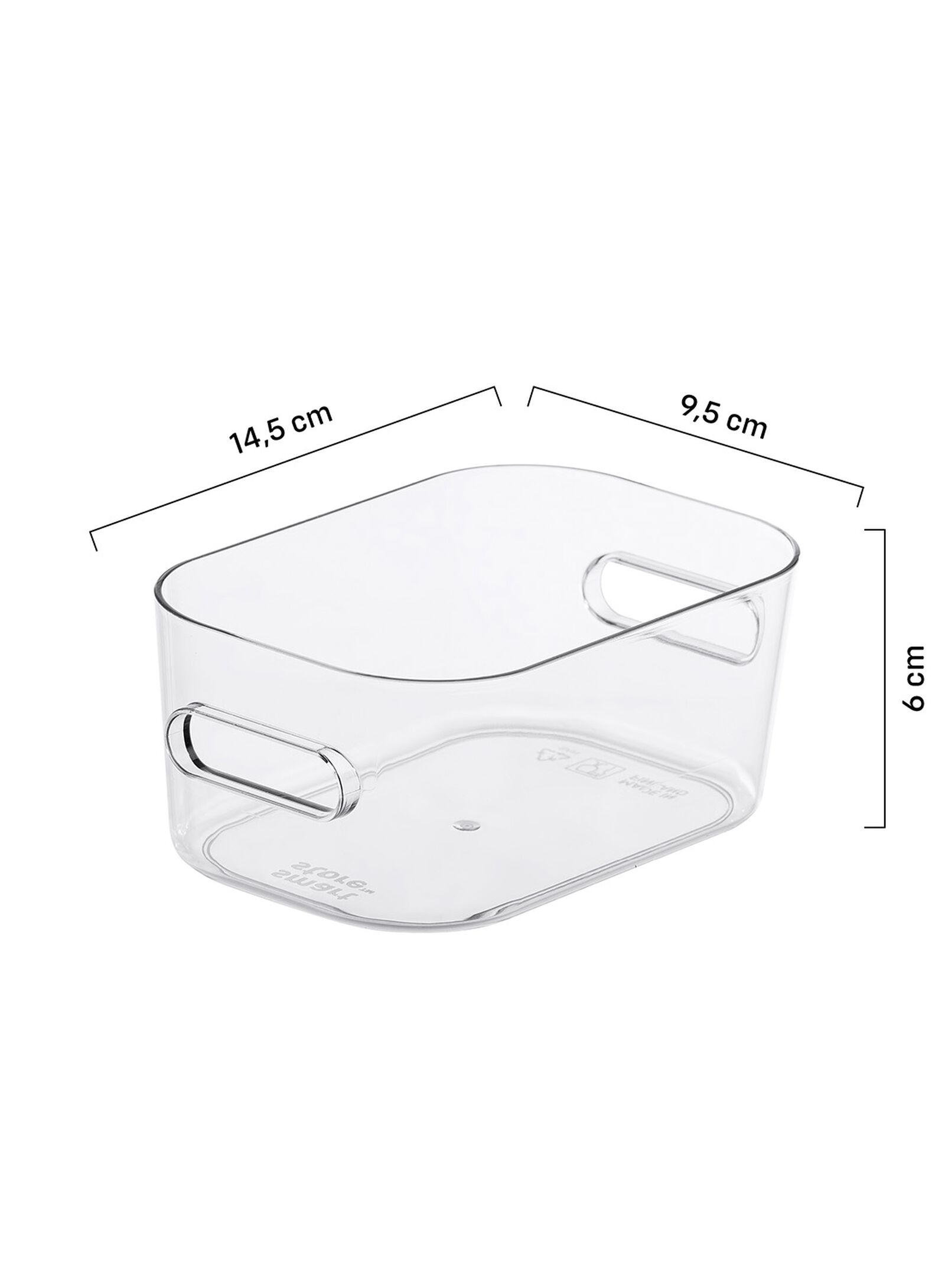 couvercle pour bo&icirc;te de rangement 10x14x1.5 Helsinki transparent couvercle 10 x 14 Helsinki - 39821142 - HEMA