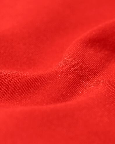 slip br&eacute;silien femme microfibre avec dentelle rouge - 19660687RED - HEMA