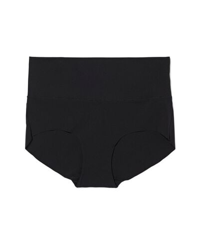 slip taille haute femme lissant noir - 19650303BLACK - HEMA