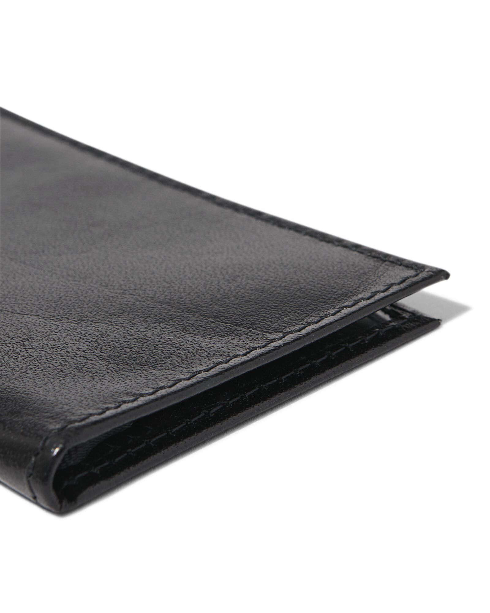 OV-kaartmap leer zwart - 18150063 - HEMA