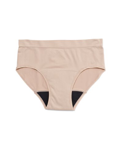 hipster menstruel sans coutures absorption l&eacute;g&egrave;re beige - 1000025047 - HEMA