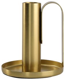 Kerzenhalter, Metall Ø 8 x 10 cm, gold - 13322200 - HEMA