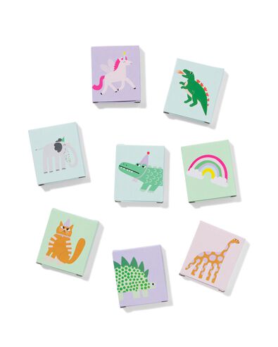 uitdeelcadeautje stickerdoosje 8 stuks - 14240080 - HEMA