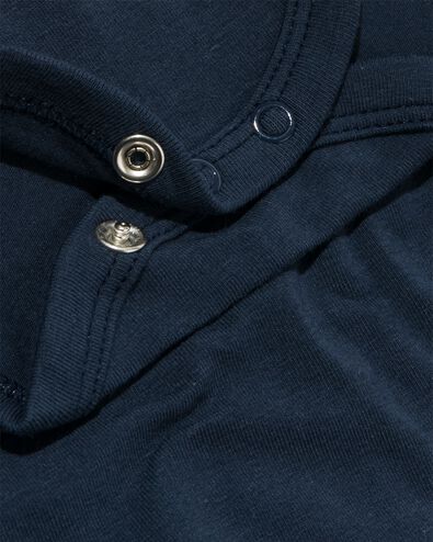 body coton biologique stretch bleu fonc&eacute; bleu fonc&eacute; - 1000012122 - HEMA