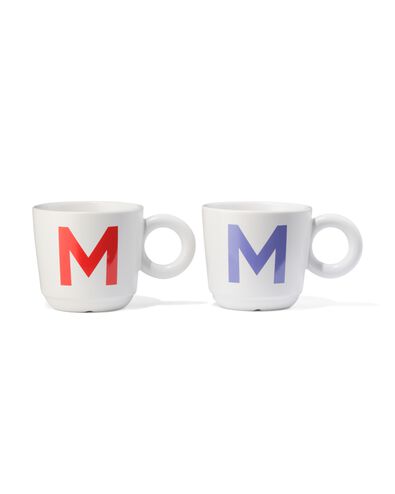 mug 280ml lettre M - 61130412 - HEMA